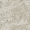 Reyne Marble Wallpaper by York Wallcoverings features a light gray and white marbled pattern with swirling, irregular shapes and soft, textured details for a natural stone look.