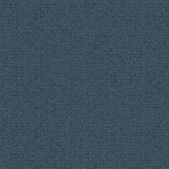 A close-up view of York Wallcoverings’ Hilbert Geometric Wallpaper in dark blue, showcasing its subtle grid-like weave texture.
