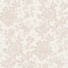Introducing the Helen Floral Trail Wallpaper by York Wallcoverings, featuring an intricate and delicate beige floral pattern of sunflowers, leaves, and berries set against a textured off-white background for a soft and elegant look.