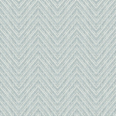 Introducing the Glynn Chevron Wallpaper by York Wallcoverings, featuring a light blue and white zigzag chevron pattern with a woven, textile-inspired texture that creates a repeating geometric design across your walls.