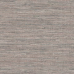 Winn Faux Grasscloth Wallpaper featuring a horizontal, textured weave pattern in muted shades of mauve and gray.