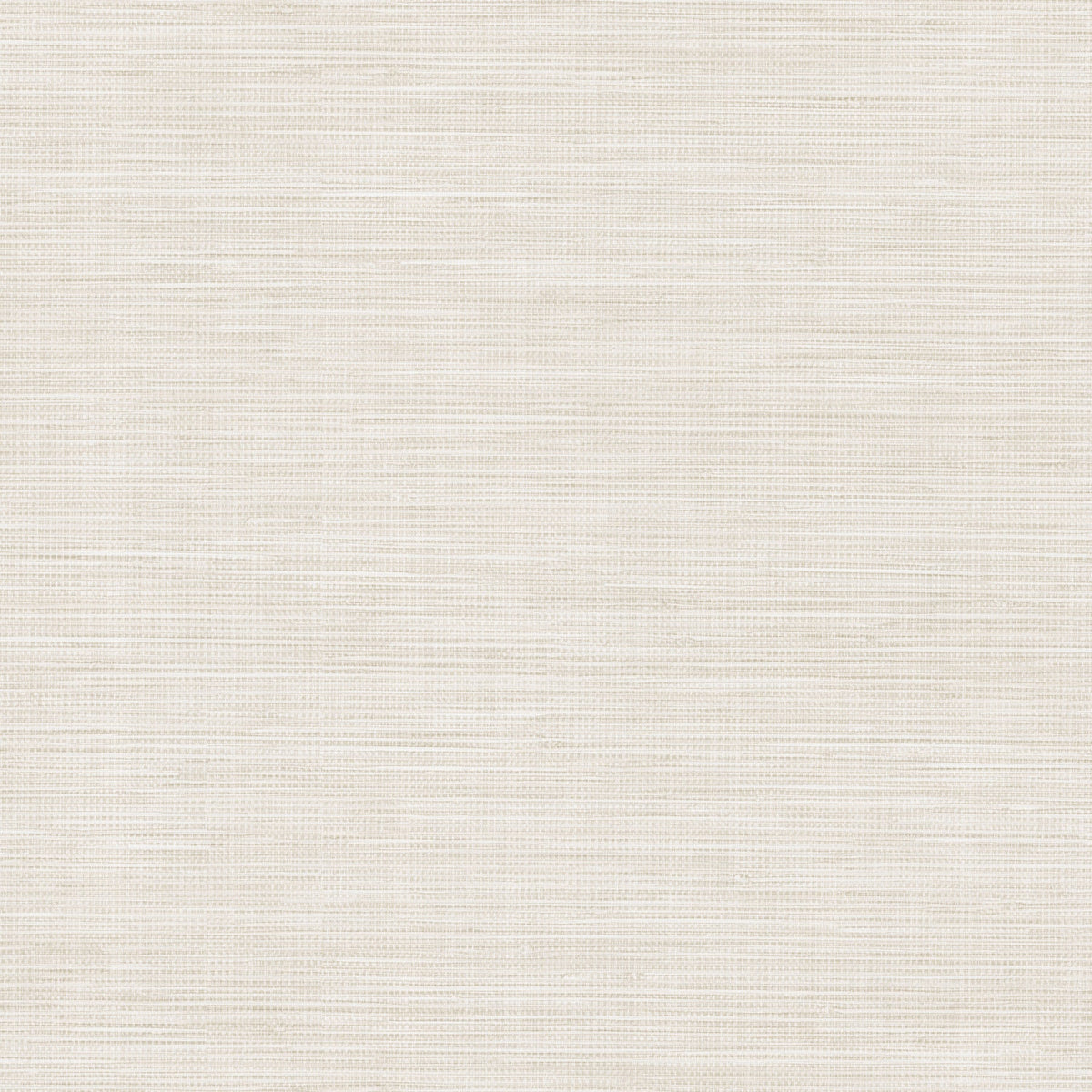 Off-white Winn Faux Grasscloth Wallpaper with a fine, horizontal texture.