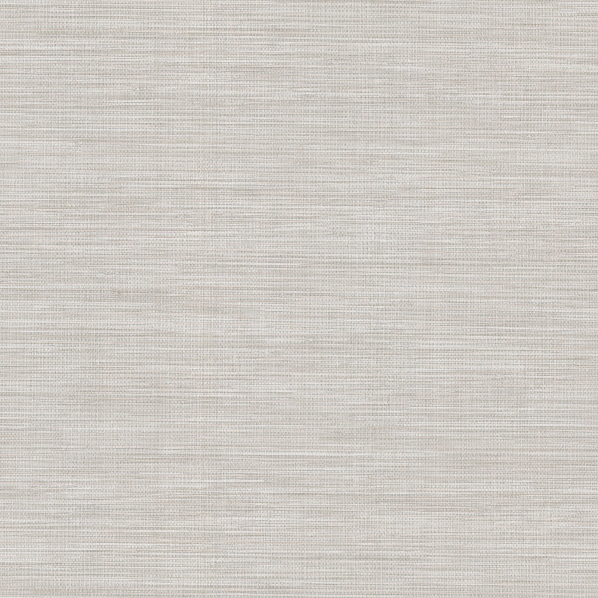 Winn Faux Grasscloth Wallpaper featuring a light gray, horizontal woven grasscloth texture.