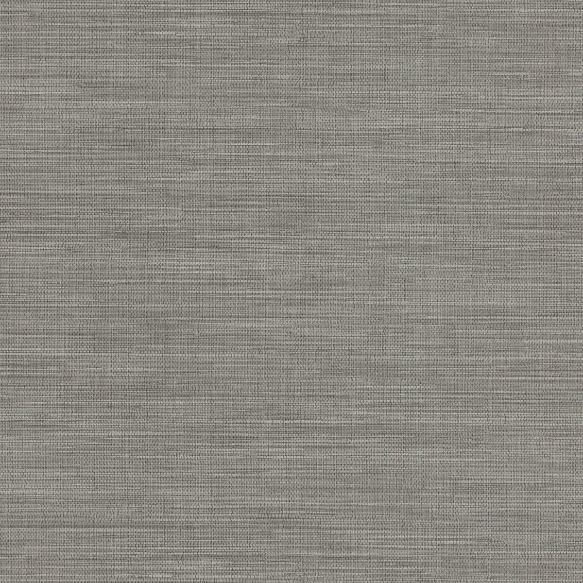 Winn Faux Grasscloth Wallpaper in gray with a subtle, horizontal textured weave.