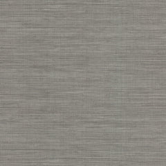 Winn Faux Grasscloth Wallpaper in gray with a subtle, horizontal textured weave.