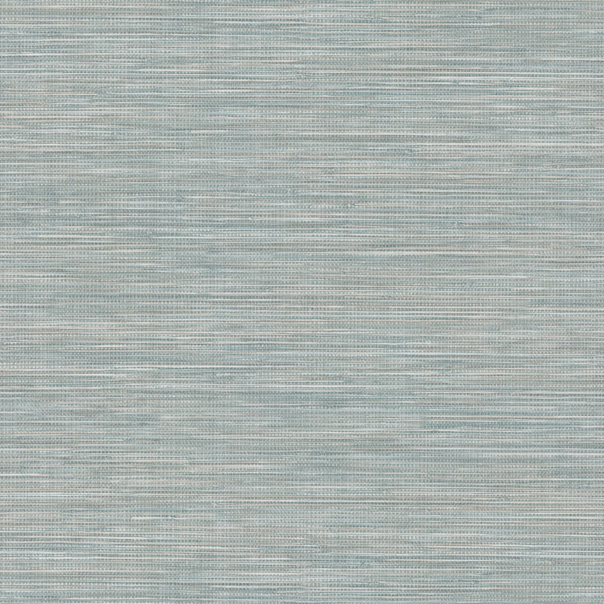 Winn Faux Grasscloth Wallpaper in light blue with a horizontal, textured, grasscloth-inspired pattern.