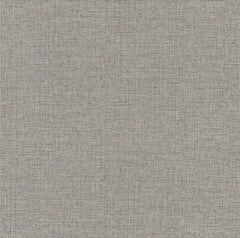 Clarkson Woven Wallpaper in gray with a subtle woven texture.