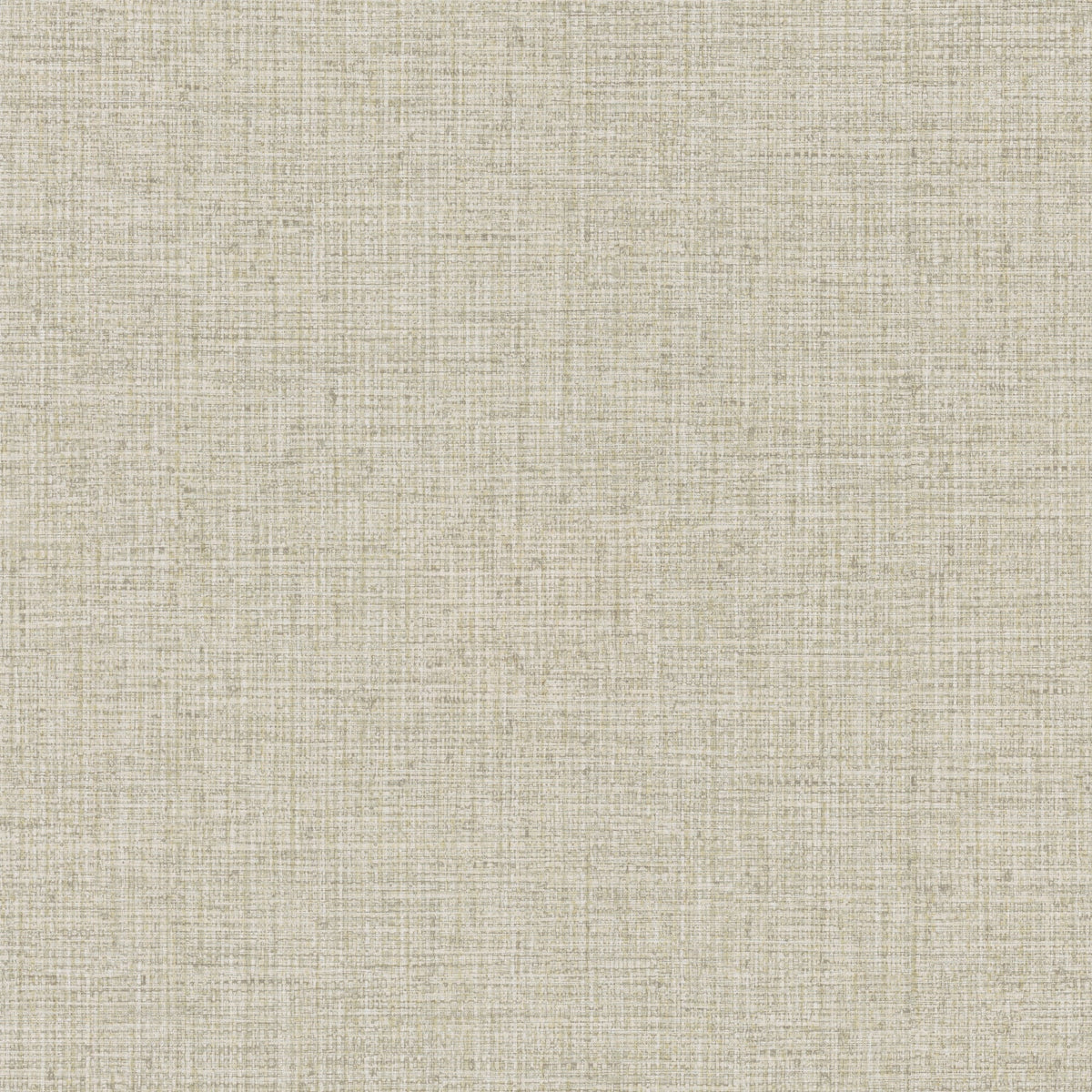 Clarkson Woven Wallpaper in beige with a fine, cross-hatched woven texture.