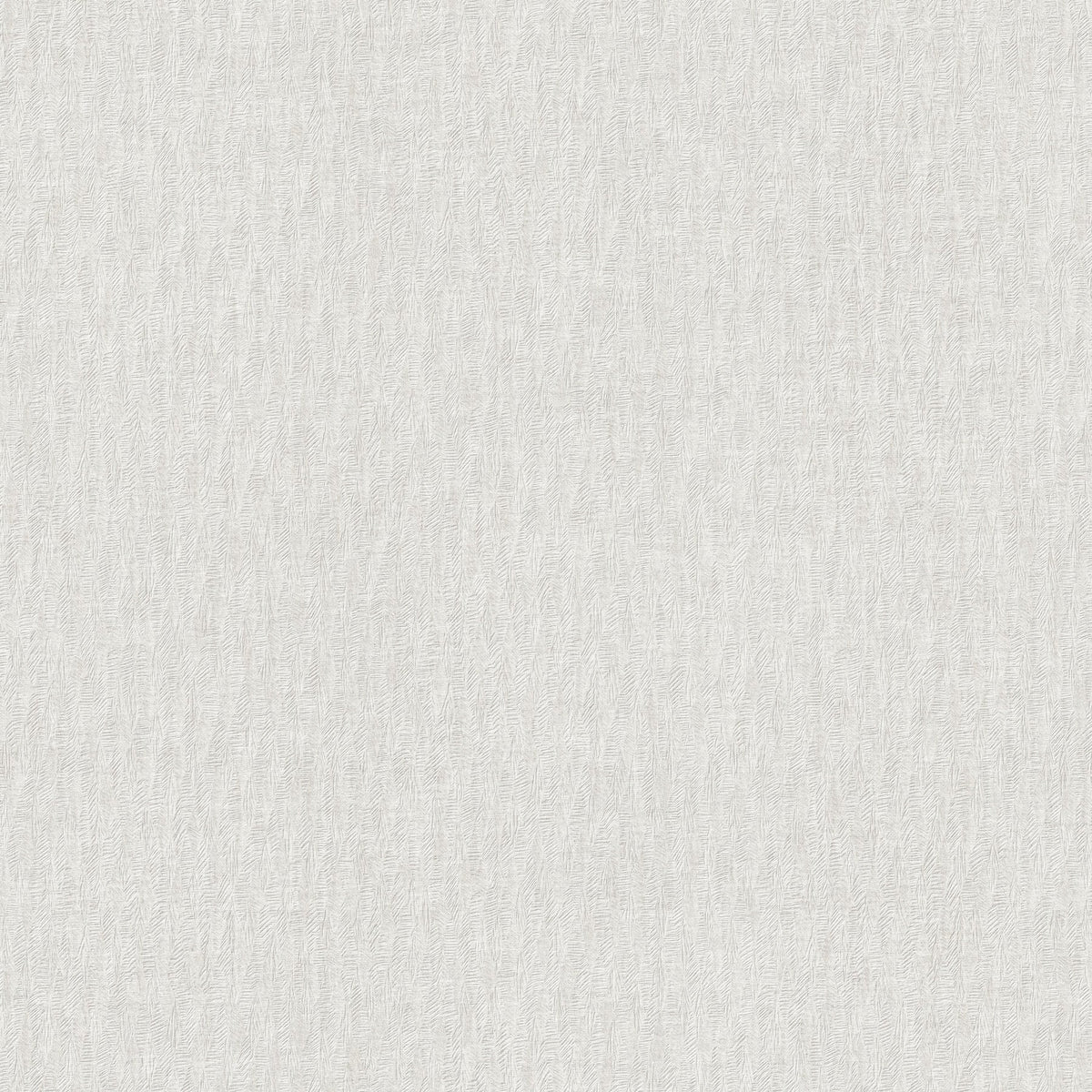 Bryson Feathered Texture Wallpaper in off-white with a subtle, vertical feathered texture.
