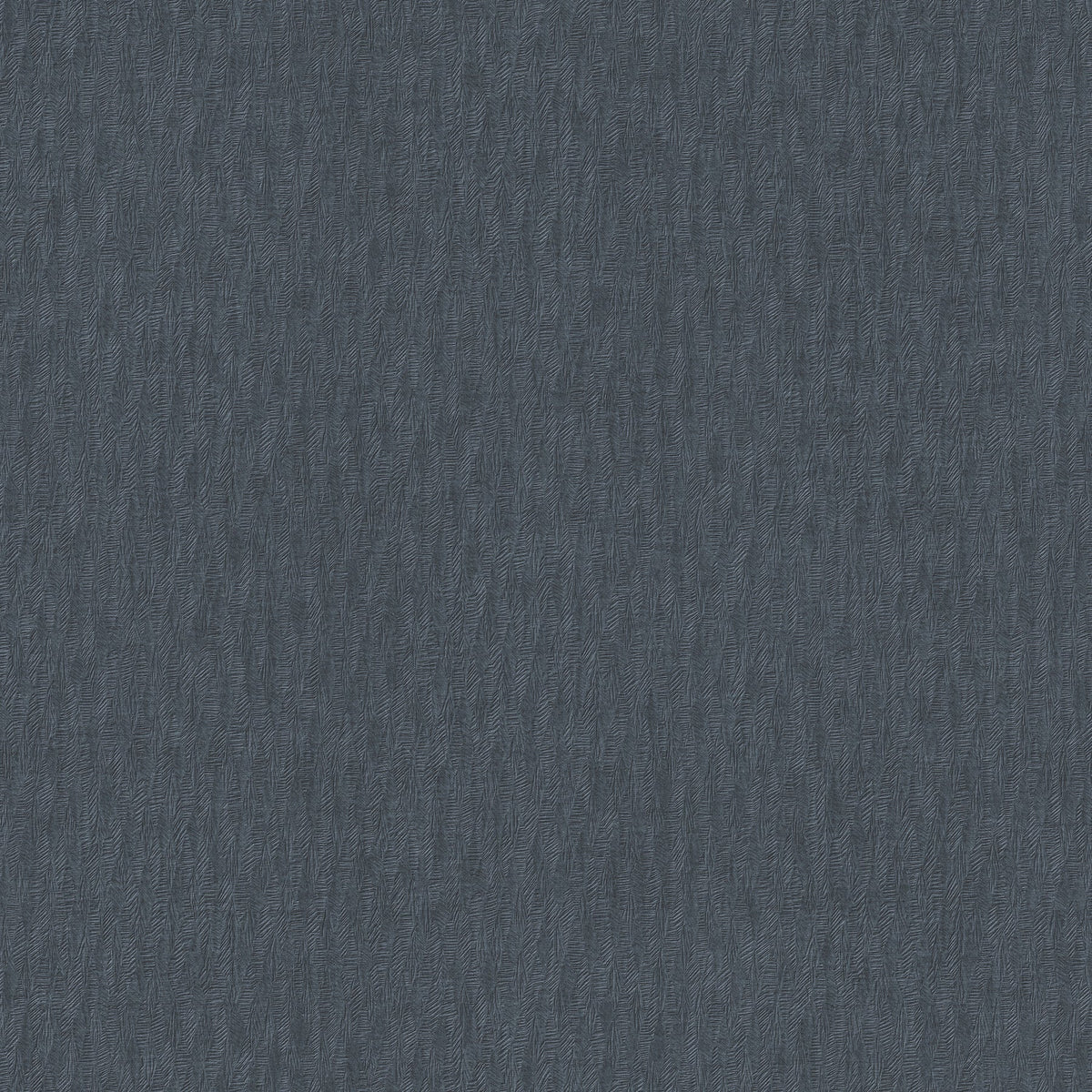 Bryson Feathered Texture Wallpaper in dark blue with a vertical, feathered texture.