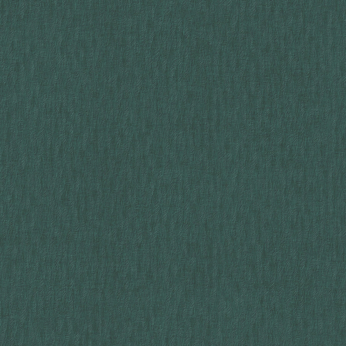 Bryson Feathered Texture Wallpaper in dark teal with a vertical, feathered texture.