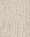The Chesapeake Ramona Distressed Texture Wallpaper by York Wallcoverings features a textured surface with vertical and horizontal lines in beige tones, resembling plaster or weathered wood. Its subtle, neutral pattern adds a rustic, natural look, making it ideal for wall finishes or background use.