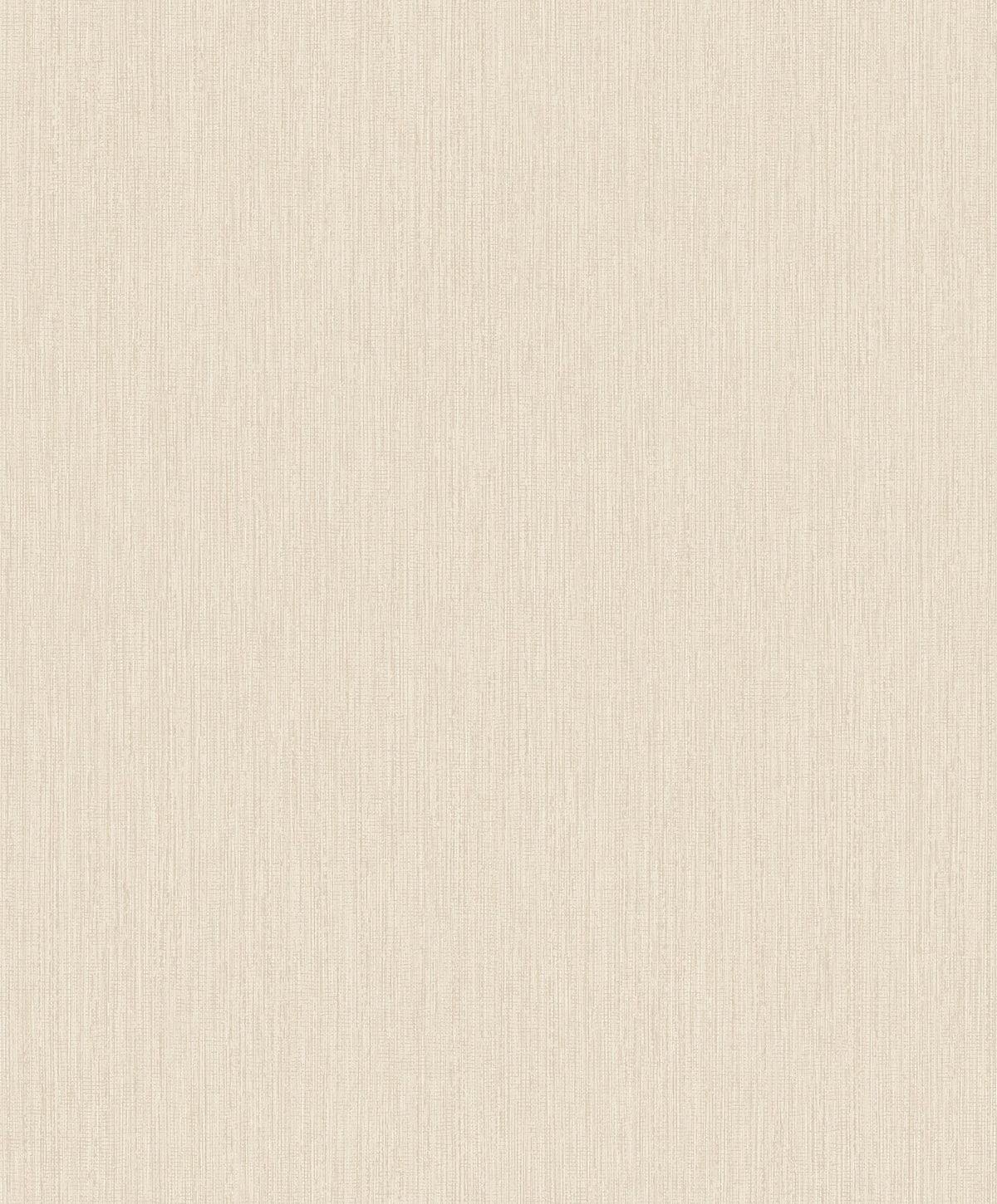 A close-up of the Chesapeake Elijah Texture Wallpaper by York Wallcoverings, featuring a plain beige textured surface with subtle vertical lines that resemble fabric.