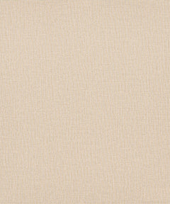 A close-up of the Chesapeake Sonia Faux Linen Wallpaper by York Wallcoverings shows its beige textured surface featuring a subtle vertical and horizontal weave pattern, creating a natural, slightly rough appearance with a uniform neutral tone throughout.