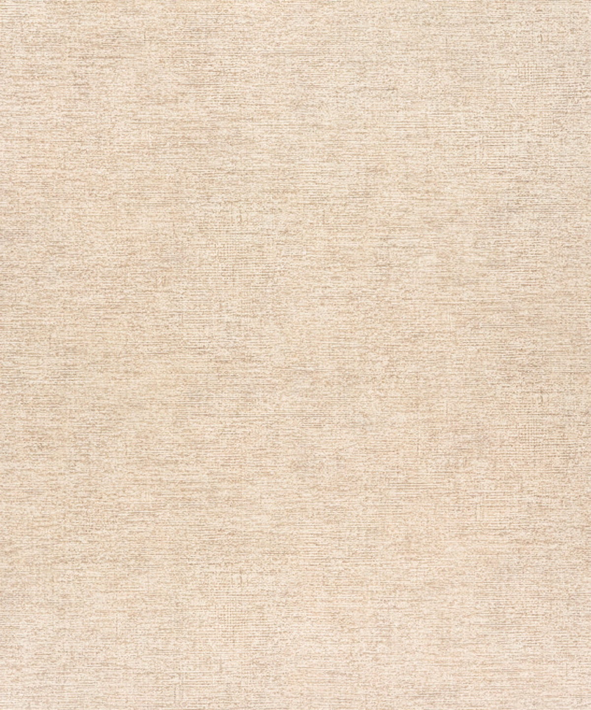 A close-up of the Chesapeake Tansy Distressed Wallpaper by York Wallcoverings shows a light beige surface with a subtle, woven appearance. The even and smooth texture highlights fine threads and the neutral color of this wallpaper design.