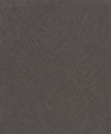 Chesapeake Hollis Textured Diamond Wallpaper by York Wallcoverings features a dark brown surface with a repeating geometric diamond pattern, where each diamond is filled with closely spaced diagonal lines for a woven, herringbone-like effect. The overall look is uniform and modern.