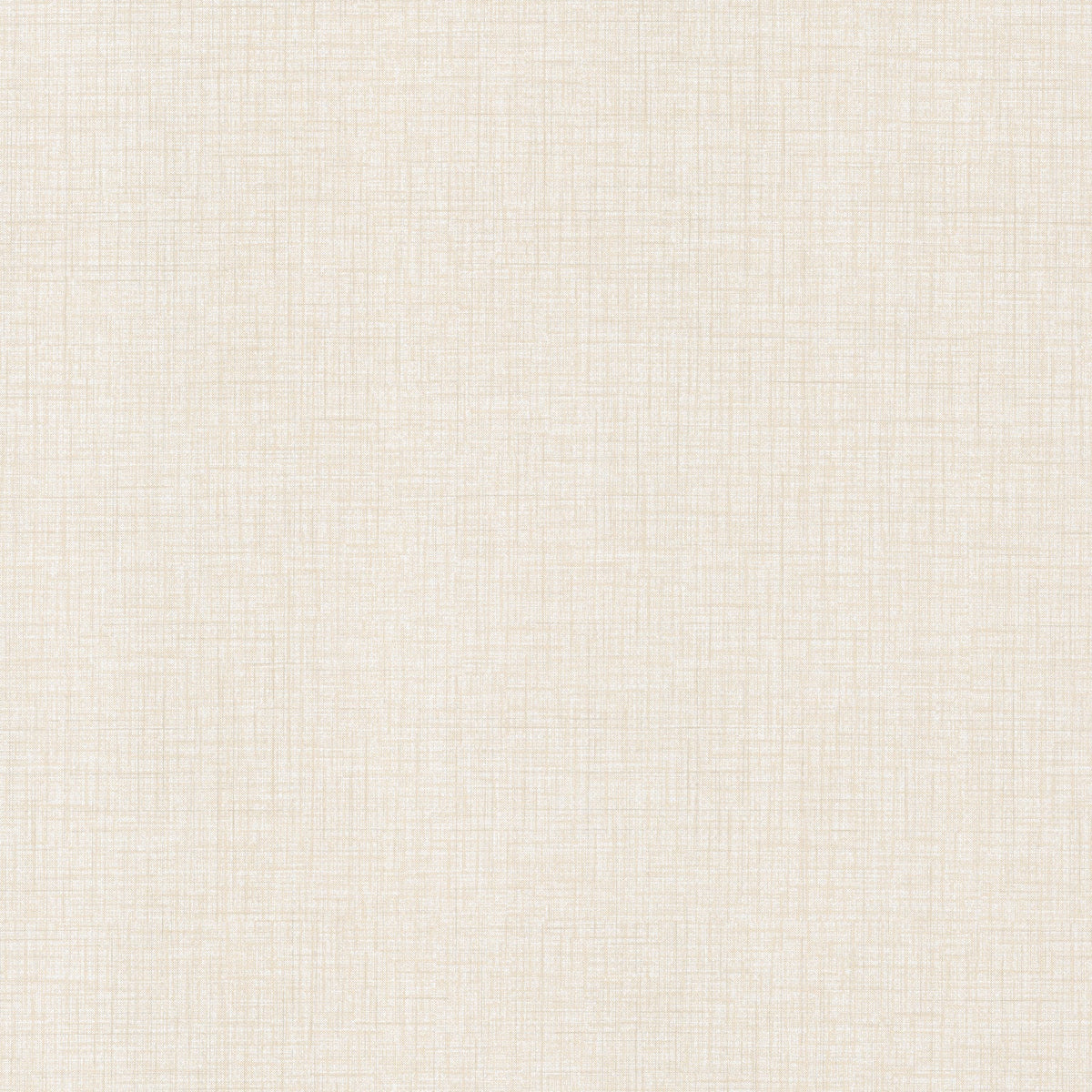 Featuring a beige textured background with a subtle crosshatch pattern reminiscent of woven fabric, the Beau Faux Fabric Wallpaper by York Wallcoverings captures the look of linen.