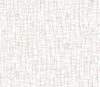 The Rian Linear Abstract Wallpaper by York Wallcoverings features a minimalistic design of evenly spaced, irregular light gray lines intersecting on a white background, creating a hand-drawn grid or woven texture effect.