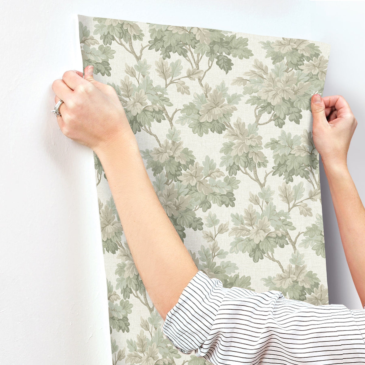 AST6355-peel-and-stick-wallpaper-stick-application-step