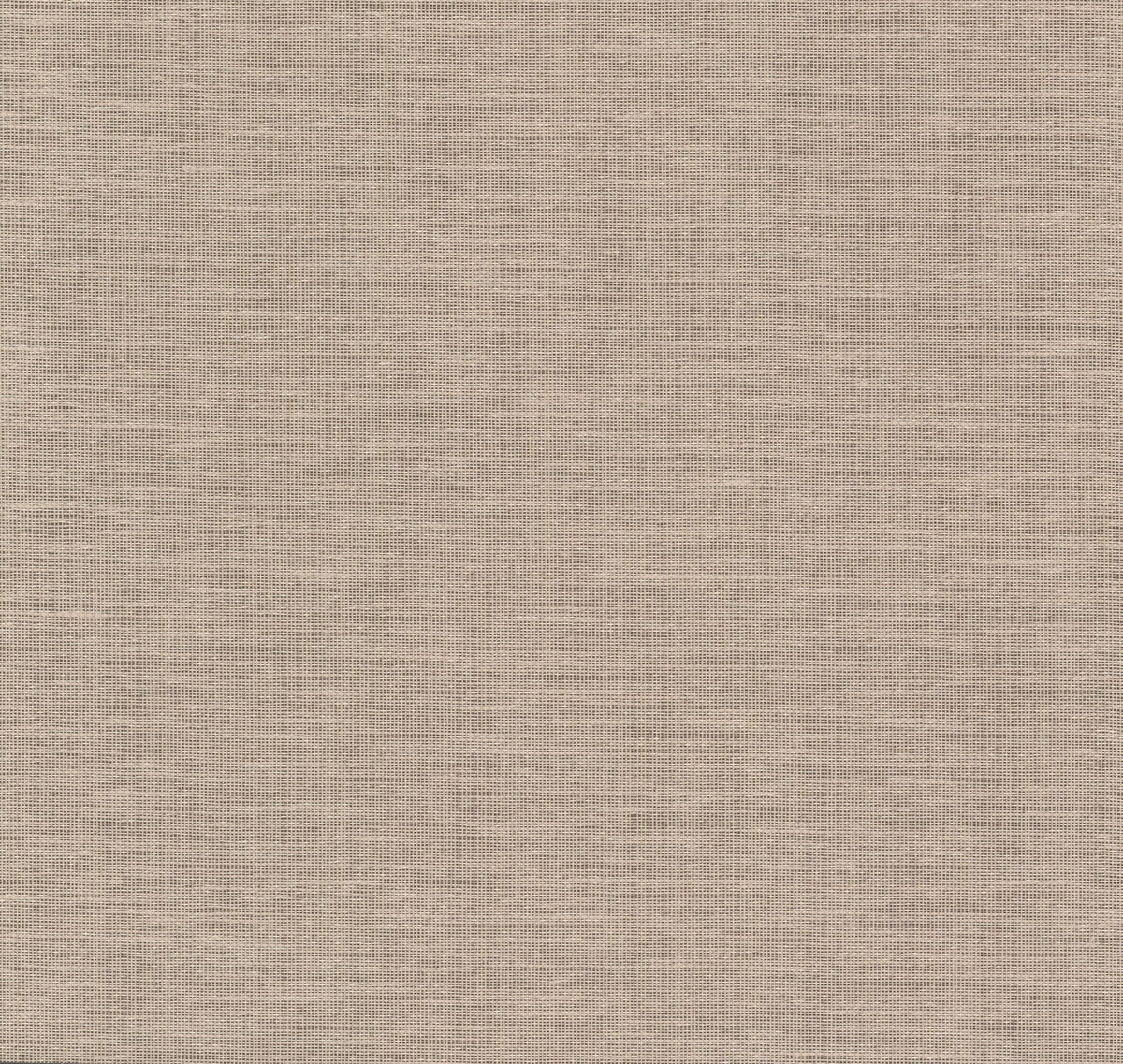 Paper & Thread Weave Wallpaper by York Wallcoverings features a beige-colored textured fabric look with a subtle woven pattern, offering a soft and neutral aesthetic.