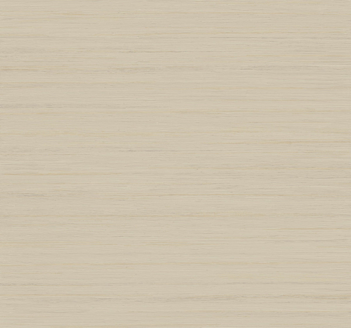Ragtime Silk Wallpaper by York Wallcoverings features a light beige textured surface with subtle horizontal lines, evoking the look of natural woven fabric. This calming, neutral wallpaper provides a refined background ideal for various design applications, with no visible objects or distinct patterns.