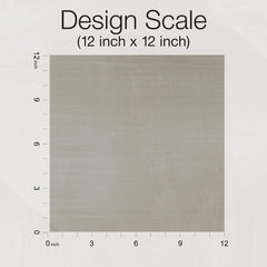 A square swatch of solid matte grey In Clay Wallpaper by York Wallcoverings displayed on a twelve-inch by twelve-inch grid.