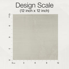 A 12-inch by 12-inch square sample of In Clay Wallpaper by York Wallcoverings in light gray with a subtle, solid-color texture.
