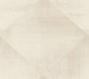 In Clay Wallpaper featuring an overlapping diamond pattern in muted, tonal shades of beige and cream.