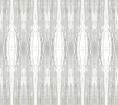 Escalante Wallpaper featuring a repeating vertical pattern of light gray, brushed-texture columns with oval shapes.