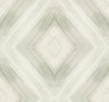 Ballad Wallpaper featuring an off-white background with a repeating diamond pattern created by textured, light grey vertical and diagonal brushstrokes.