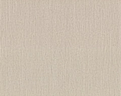 Vertical Woven Wallpaper in beige with a fine, vertical woven texture.