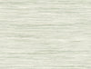 Bahiagrass Wallpaper by York Wallcoverings features a textured background with horizontal, uneven light green and beige lines that evoke the look of woven fabric or grasscloth. The subtle pattern provides a natural, organic appearance.