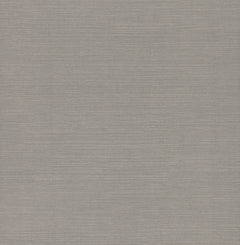 Shining Sisal Grasscloth Wallpaper with a fine, horizontal, light gray textured pattern.
