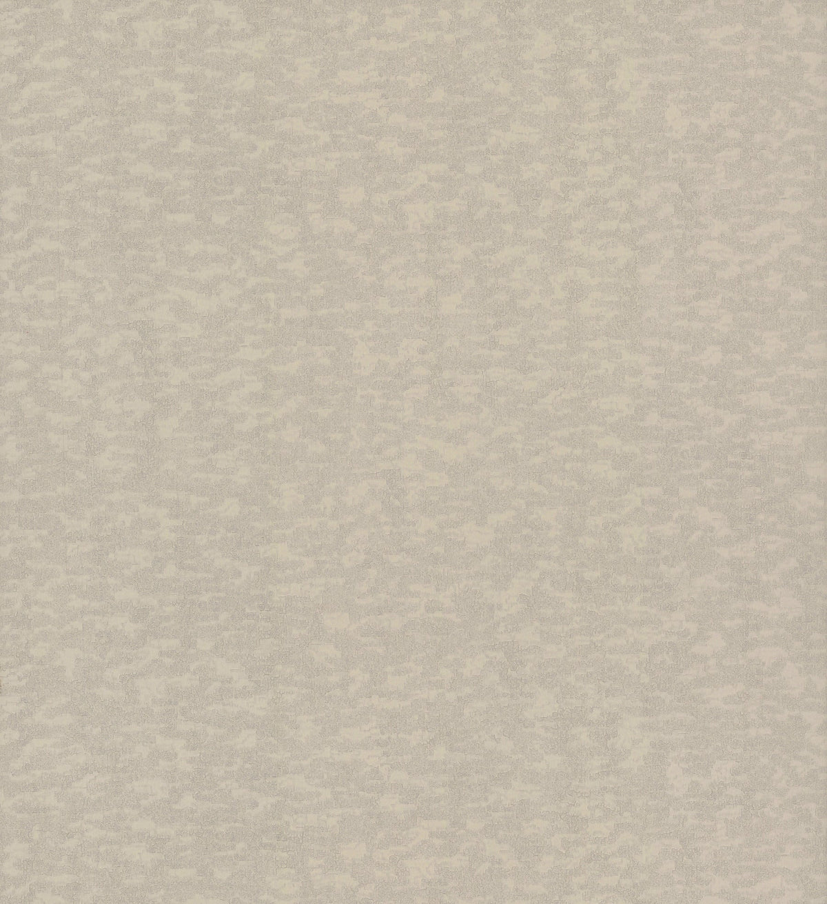 Weathered Cypress Wallpaper by York Wallcoverings features a light beige textured surface with a subtle, mottled pattern reminiscent of soft, blended brushstrokes or gentle camouflage. Its neutral and uniform appearance creates a calm, understated background.