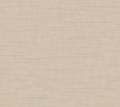 Tiger’s Eye Wallpaper by York Wallcoverings features a beige textured background with subtle, horizontal and slightly uneven lines that create a gentle, woven or brushed effect.