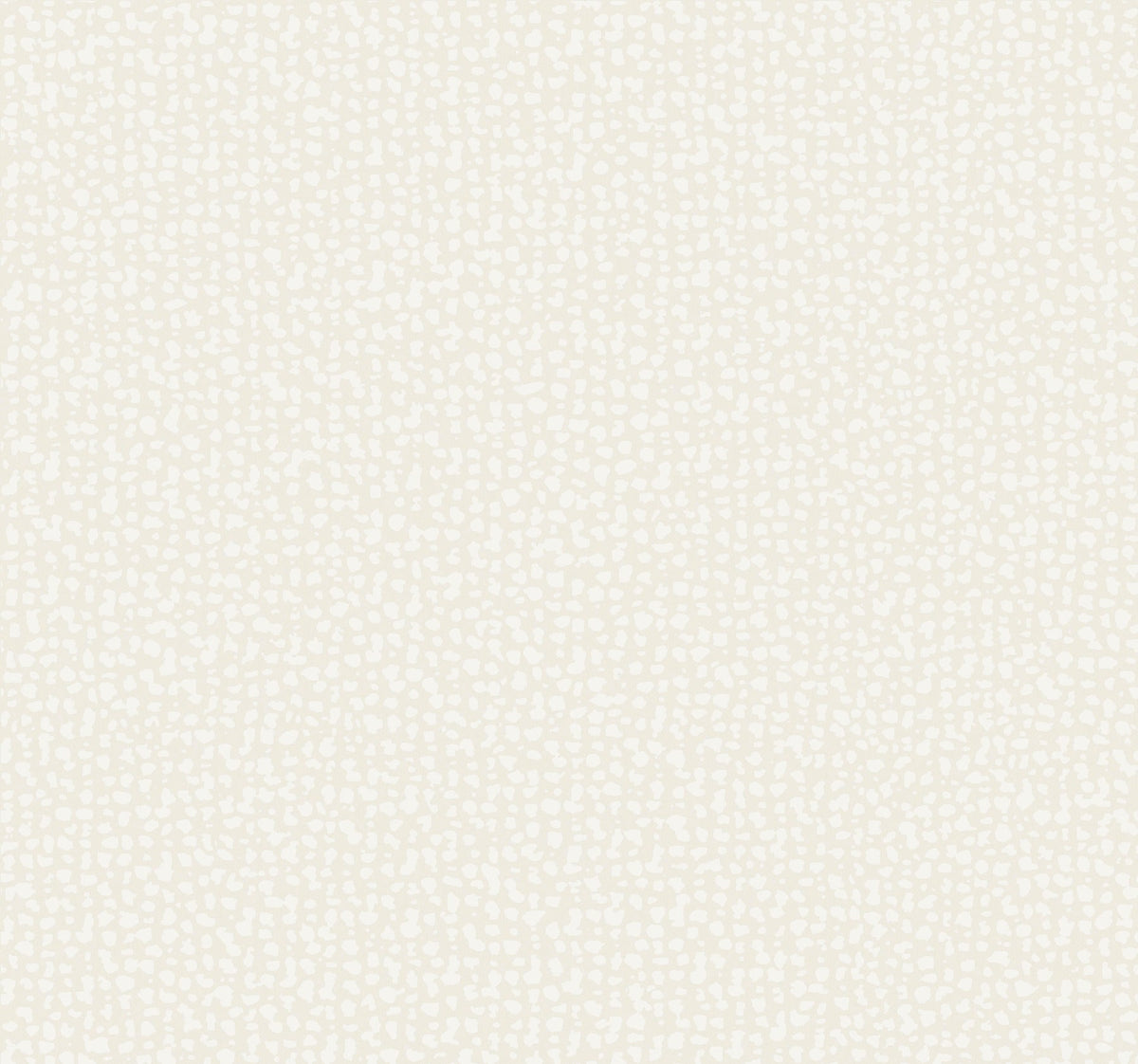 Galaxies Wallpaper features an all-over pattern of small, off-white organic shapes on a light beige background.