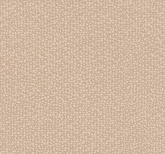 Galaxies Wallpaper by York Wallcoverings features a seamless pattern of small, irregular cream spots on a light tan background, creating a textured, animal print-like appearance.