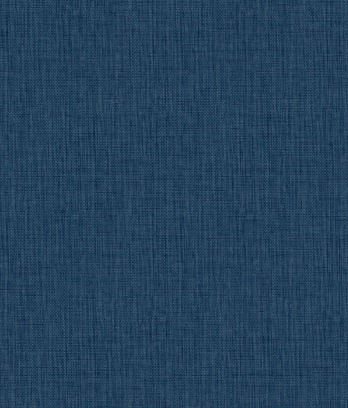 Sweet Grass Wallpaper in dark blue with a fine, cross-hatched textured pattern.