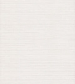 Off-white Ronald Redding Silk Elegance Wallpaper featuring a fine, horizontal linear texture.