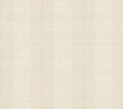 Colbert Stripe Textured Wallpaper features a light beige color with vertical stripes in varying textures and subtle woven patterns, offering a soft and minimalist design.