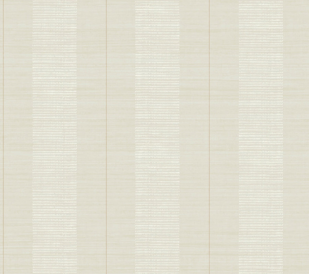 Colbert Stripe Textured Wallpaper features a beige background with subtle vertical stripes in alternating light and slightly darker shades, creating a soft textured pattern.