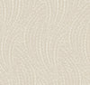Bring a subtle, organic texture to your space with York Wallcoverings’ Willow Song Botanical Wallpaper, featuring an abstract beige background adorned with thin, white, branch-like lines resembling grass or wheat gently swaying in the wind.