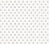 Introducing Serene Villa Floral Stamp Wallpaper by York Wallcoverings: featuring a seamless pattern of small, minimalist gray leafy branches arranged in tidy, repeating rows against a soft off-white background.