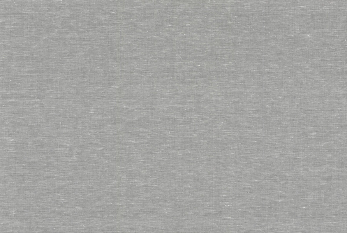 Hempfield Weave Loomed Wallpaper by York Wallcoverings features a seamless, light gray linen-inspired texture with subtle horizontal and vertical threads that create a soft, woven appearance. The evenly lit surface highlights the wallpaper’s natural grain and slight tonal variations, bringing depth and authenticity to your space.