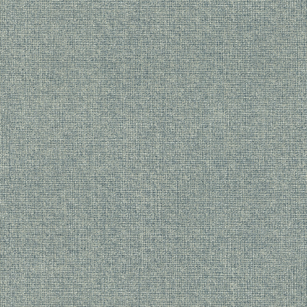 Magnolia Home Brindled Wallpaper in blue-grey with a subtle, textured fabric-like pattern.