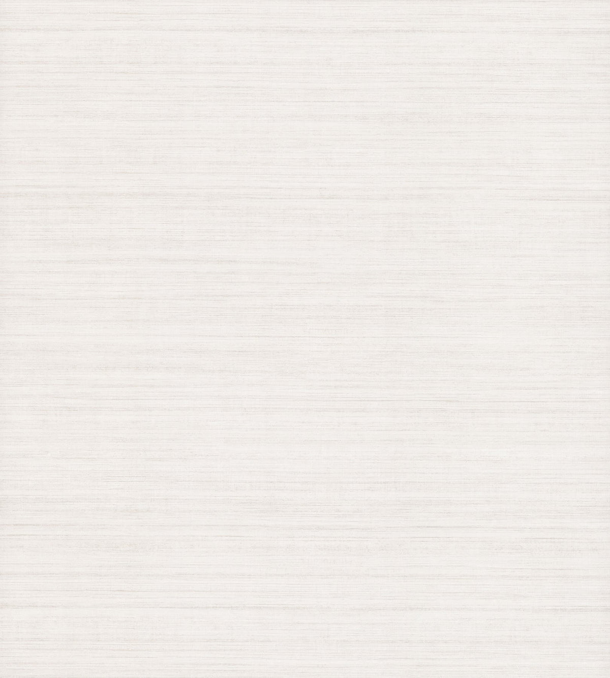 Tasar Silk Wallpaper in off-white with a fine, horizontal, silk-like texture.