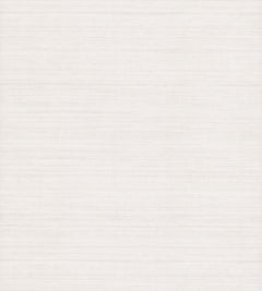 Tasar Silk Wallpaper in off-white with a fine, horizontal, silk-like texture.