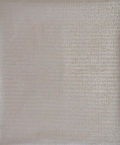 Interactive Wallpaper in taupe featuring a repeating pattern of thin, light-colored intersecting lines that form small rectangles and squares.