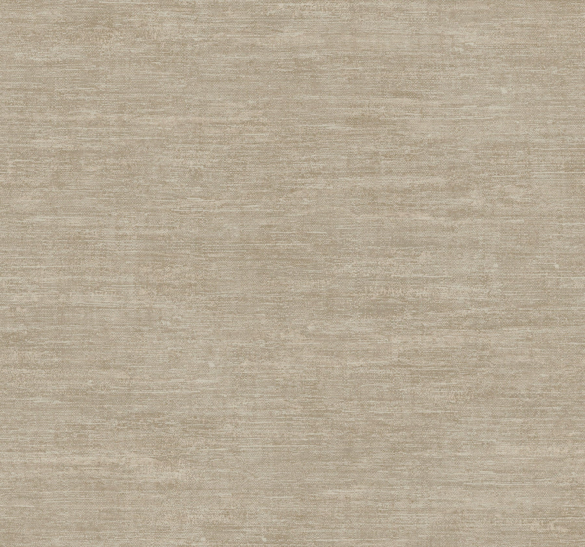 Heathered Wool Wallpaper by York Wallcoverings features a beige textured surface with subtle horizontal streaks and consistent, fabric-like pattern for a neutral look.