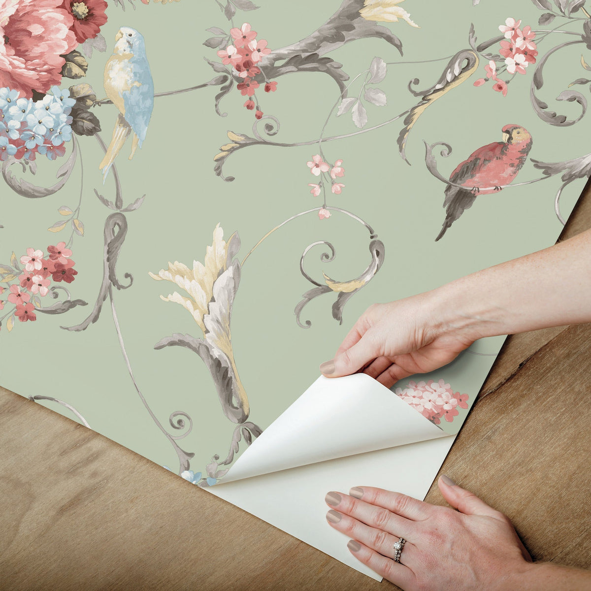 PSW1361RL-peel-and-stick-wallpaper-peel-application-step